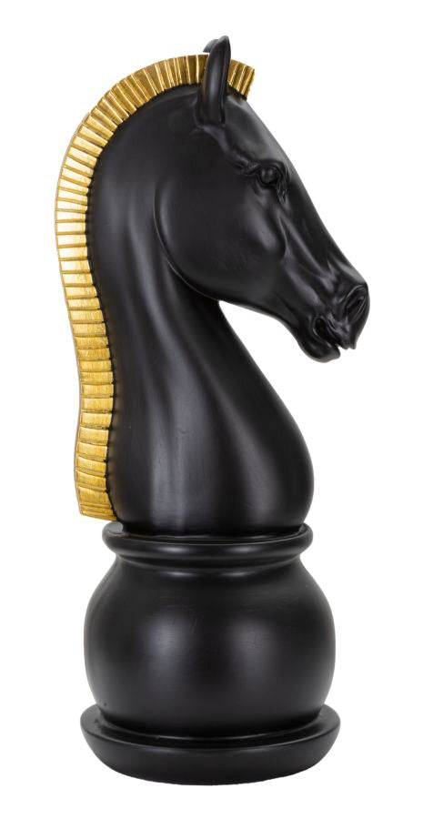 CAVALLO NERO E ORO CM Ø 18