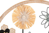 PANNELLO IN FERRO E LEGNO RAFFIA - FERRETTI