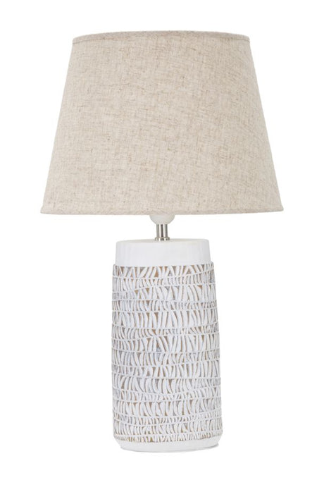 LAMPADA DA TAVOLO RESINA NAIROBI CM Ø 35X60