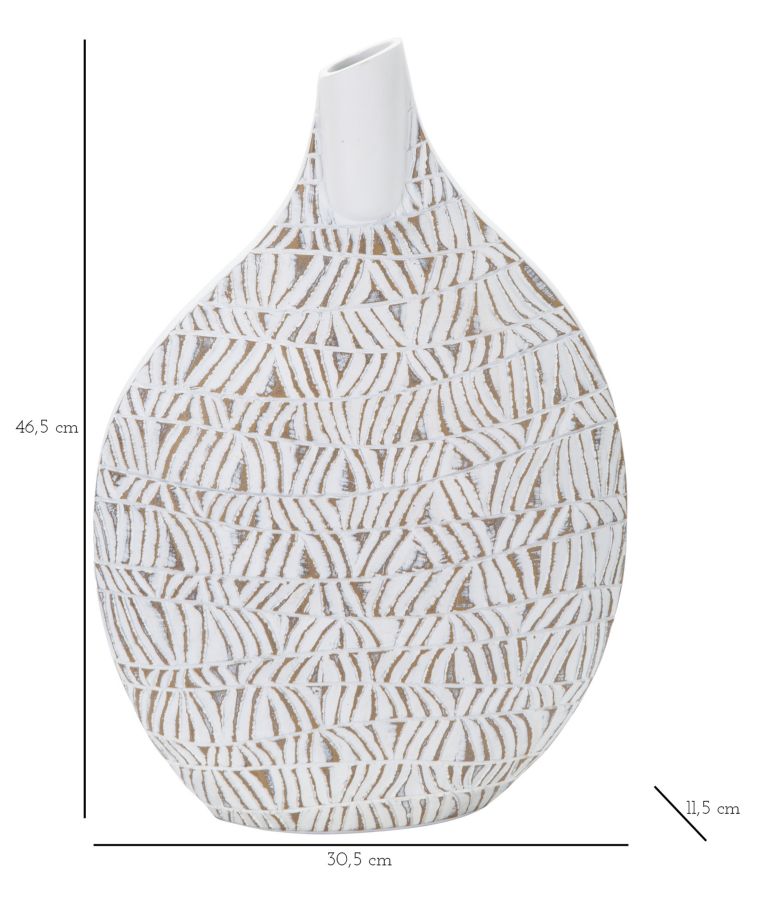 VASO RESINA NAIROBI CM 30,5X11,5X46,5