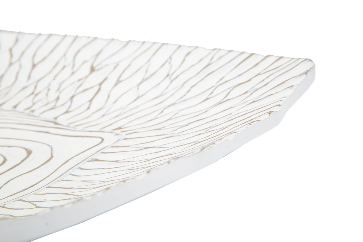 PIATTO S/TASCHE RESINA CM 37X34X6