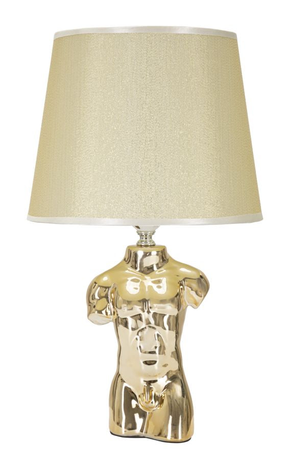 LAMPADA DA COMODINO GLAM MAN CM 25X42