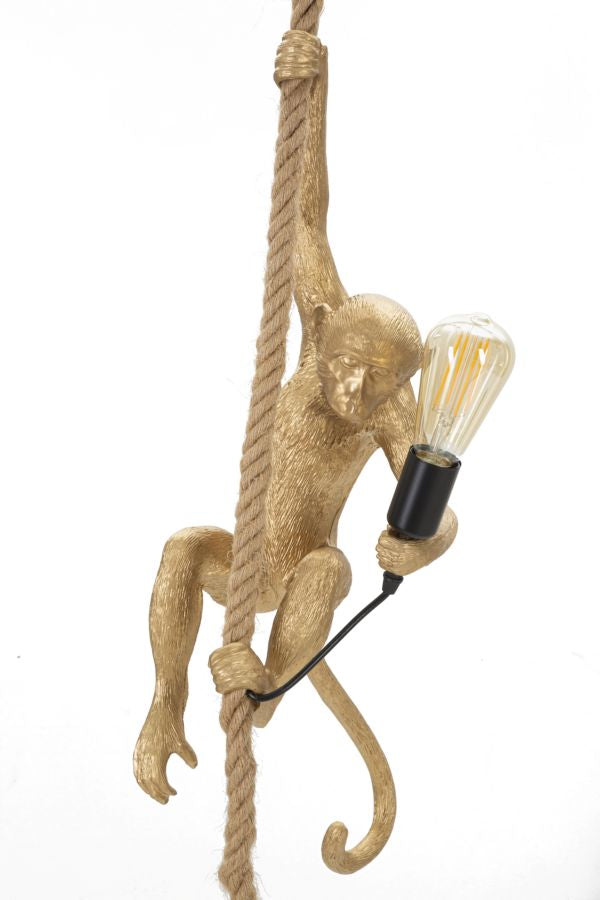 LAMPADARIO MONKEY ORO - FERRETTI