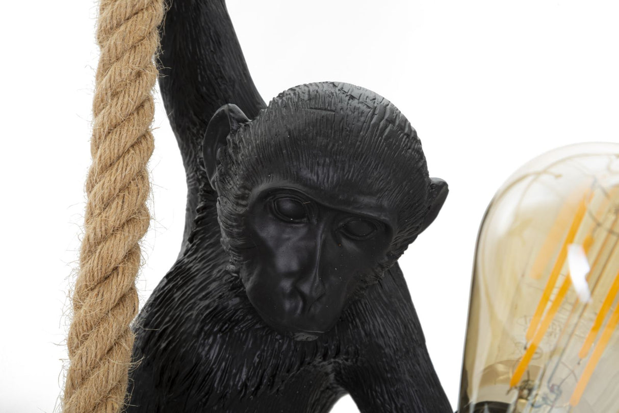 LAMPADARIO MONKEY NERO - FERRETTI