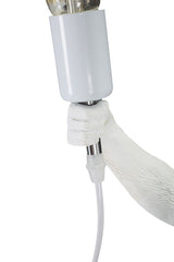 LAMPADA DA TAVOLO MONKEY BIANCO - FERRETTI