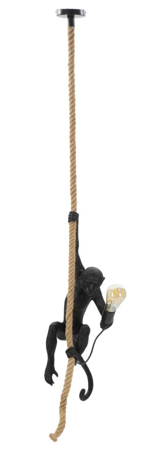 LAMPADARIO MONKEY NERO CM Ø 20X64