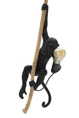 LAMPADARIO MONKEY NERO - FERRETTI