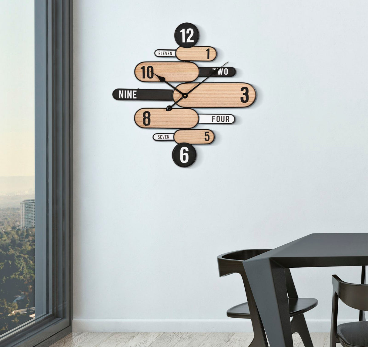 OROLOGIO DA MURO DIRECTION CM 60X5X60