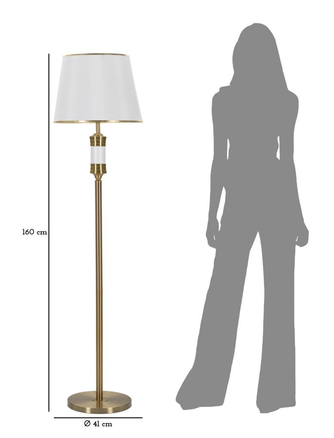 LAMPADA DA TERRA WHITY - FERRETTI