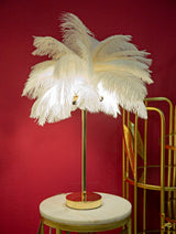 LAMPADA DA TAVOLO PALM BIANCA - FERRETTI