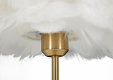 LAMPADA DA TAVOLO BALL FEATHER - FERRETTI
