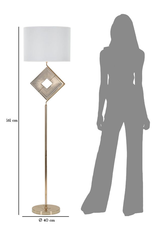 LAMPADA DA TERRA MOVE Ø CM 40X161