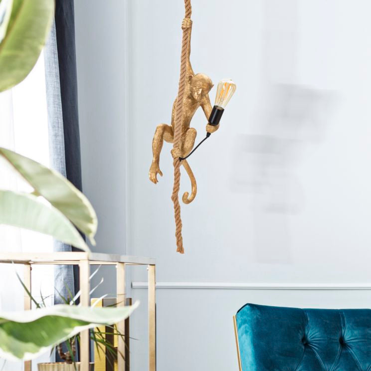 LAMPADARIO MONKEY ORO - FERRETTI