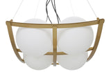 LAMPADARIO JAPAN SQUARE CM 45X45X20