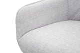 SGABELLO BAR GRIGIO SET 2 PZ CM 55X55X109