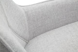 SGABELLO BAR GRIGIO SET 2 PZ CM 55X55X109