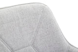SGABELLO BAR GRIGIO SET 2 PZ CM 55X55X109