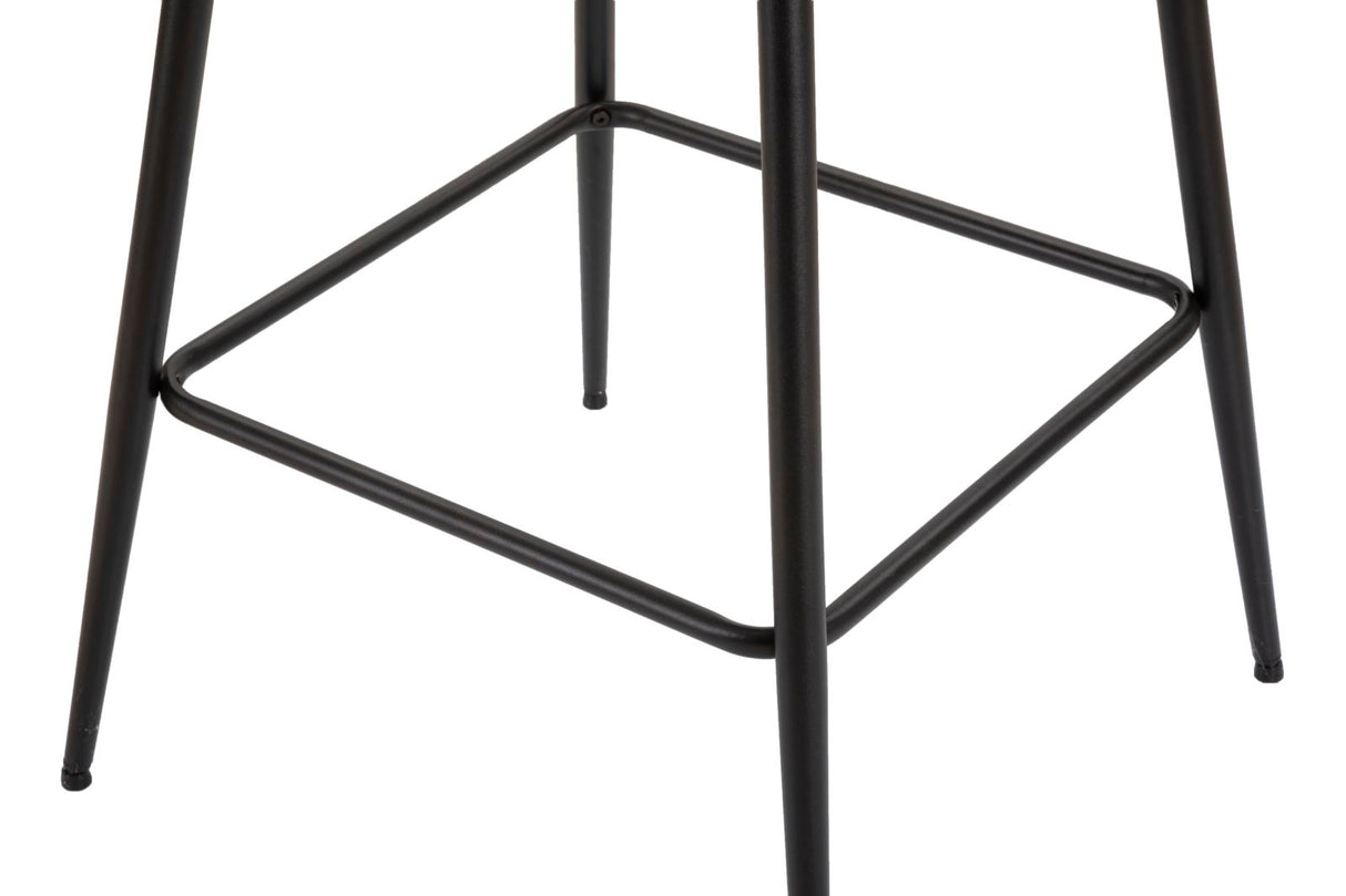 SGABELLO BAR GRIGIO SET 2 PZ CM 55X55X109