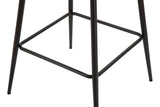SGABELLO BAR GRIGIO SET 2 PZ CM 55X55X109