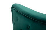 POLTRONA BUCAREST VERDE CM 76X74X73