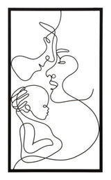 PANNELLO DA MURO FAMILY CM 40X1