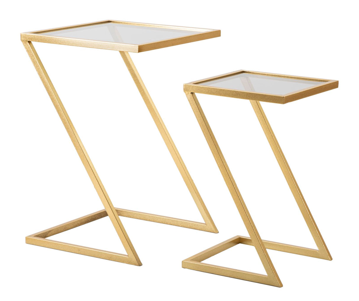 TAVOLINETTI Z COPPIA CM 40X40X60-30X30X50