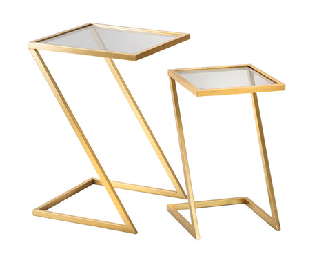 TAVOLINETTI Z COPPIA CM 40X40X60-30X30X50