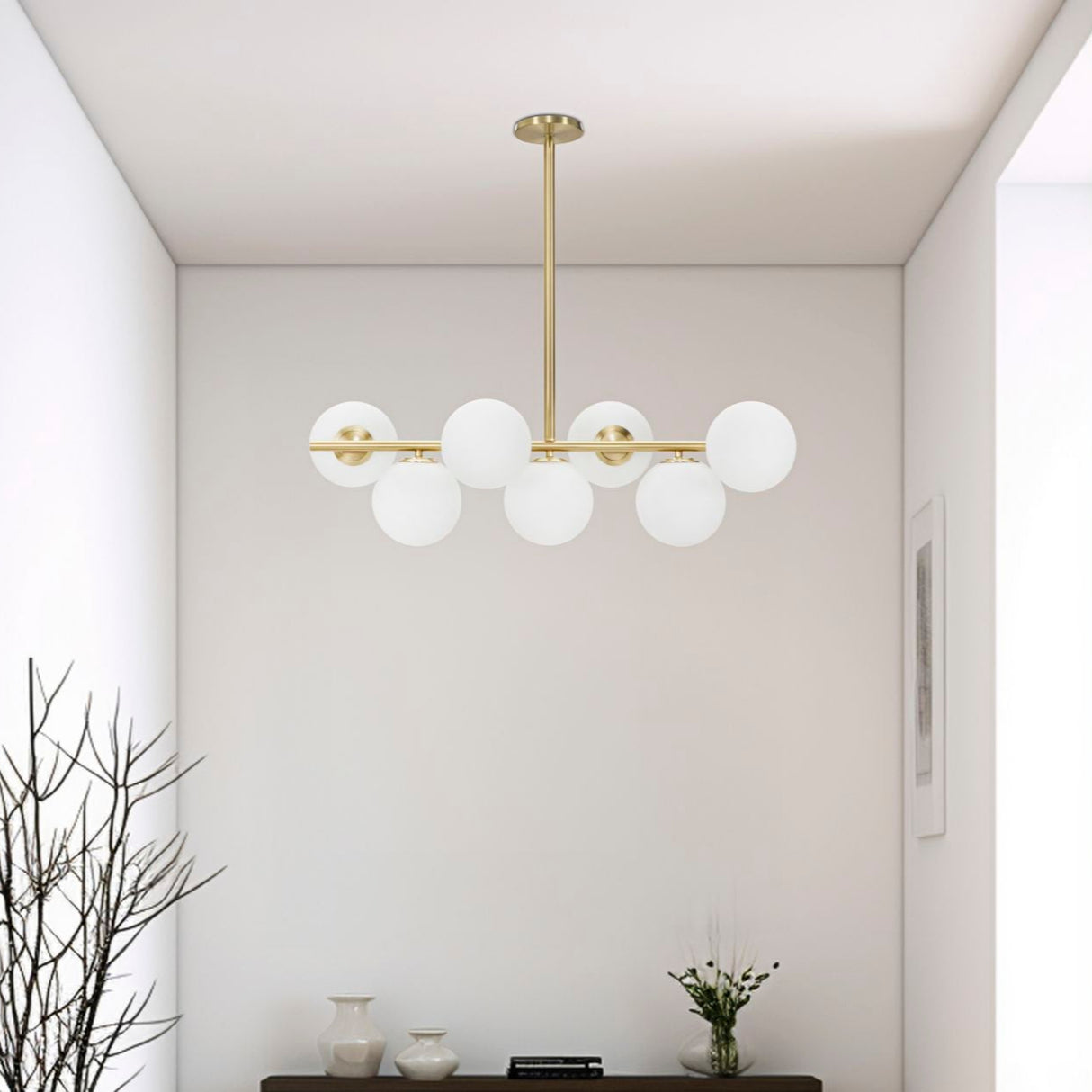 LAMPADARIO GLAMY 7 LUCI - FERRETTI