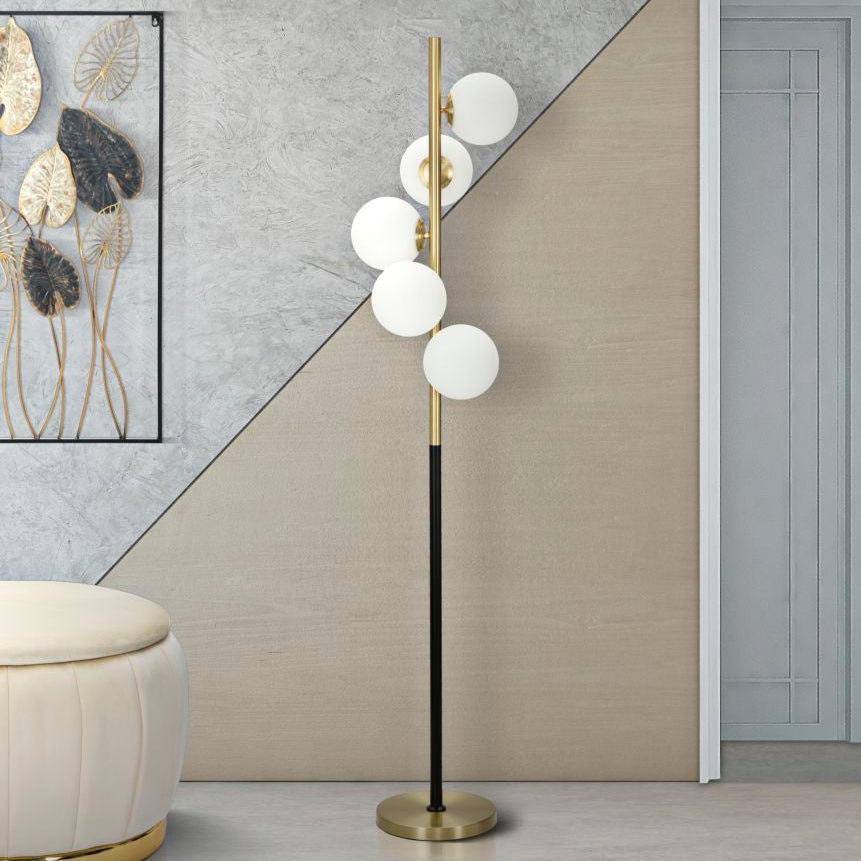 LAMPADA DA TERRA GLAMY DARK CM Ø 46X160