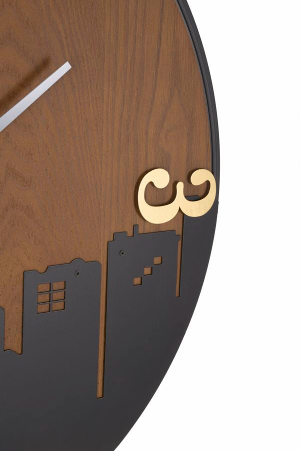 OROLOGIO DA MURO CITY CM Ø 60X2
