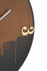 OROLOGIO DA MURO CITY CM Ø 60X2