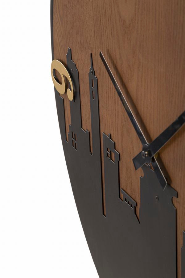 OROLOGIO DA MURO CITY CM Ø 60X2