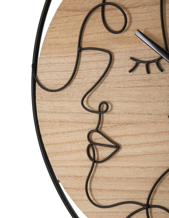 OROLOGIO DA MURO ELEGANT -B- CM Ø 60X2