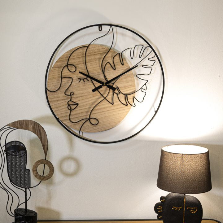 OROLOGIO DA MURO ELEGANT -B- CM Ø 60X2