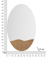 SPECCHIO DA MURO LINES CM 50X1,5X80