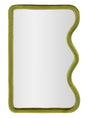 SPECCHIO DA MURO TOD VELLUTO VERDE CM 60X4X90