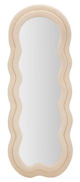 SPECCHIO DA MURO MIKI VELLUTO CREMA CM 60X4X160