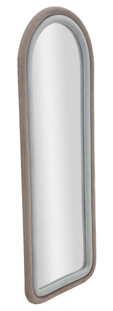 SPECCHIO DA MURO CLOE VELLUTO GRIGIO CM 60X4X160