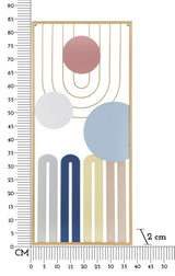 PANNELLO DA MURO COLORFUL -A- CM 37X2X84