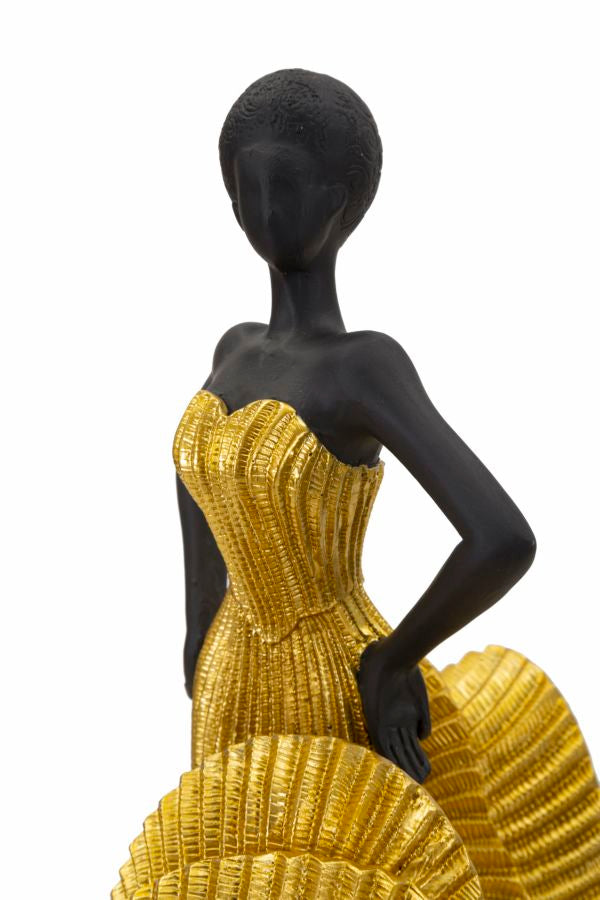 DONNIA FASHION DANCING GOLD CM 16,5X15X36