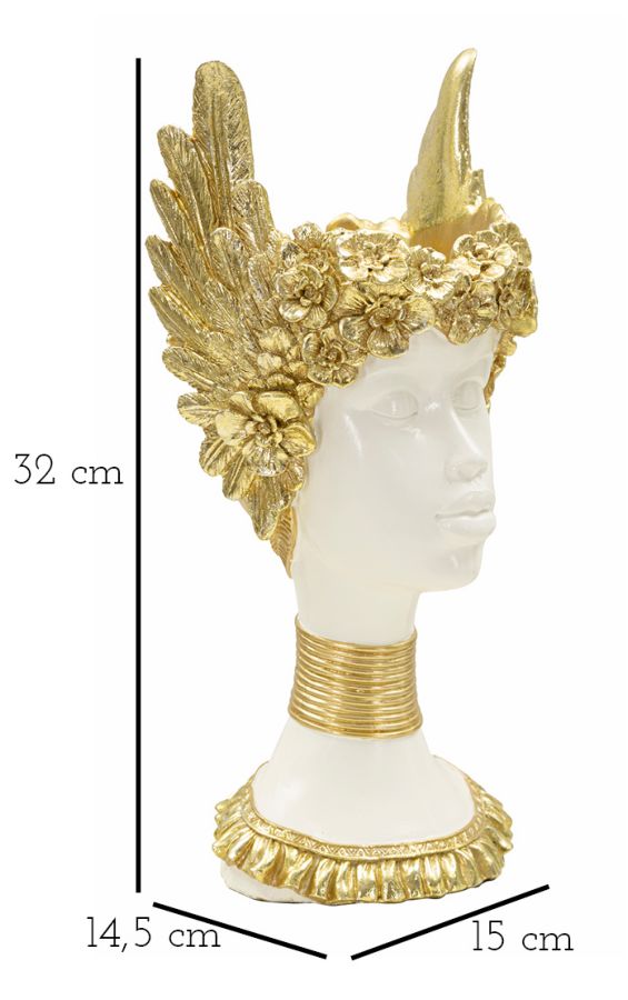 SCULTURA ATHENA CM 15X14,5X32