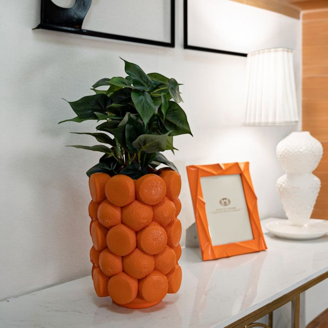 VASO ORANGE CM Ø 19X28