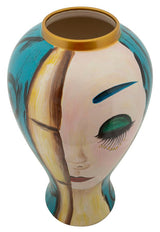 VASO CERAMICA ART FACE CM Ø 28X50