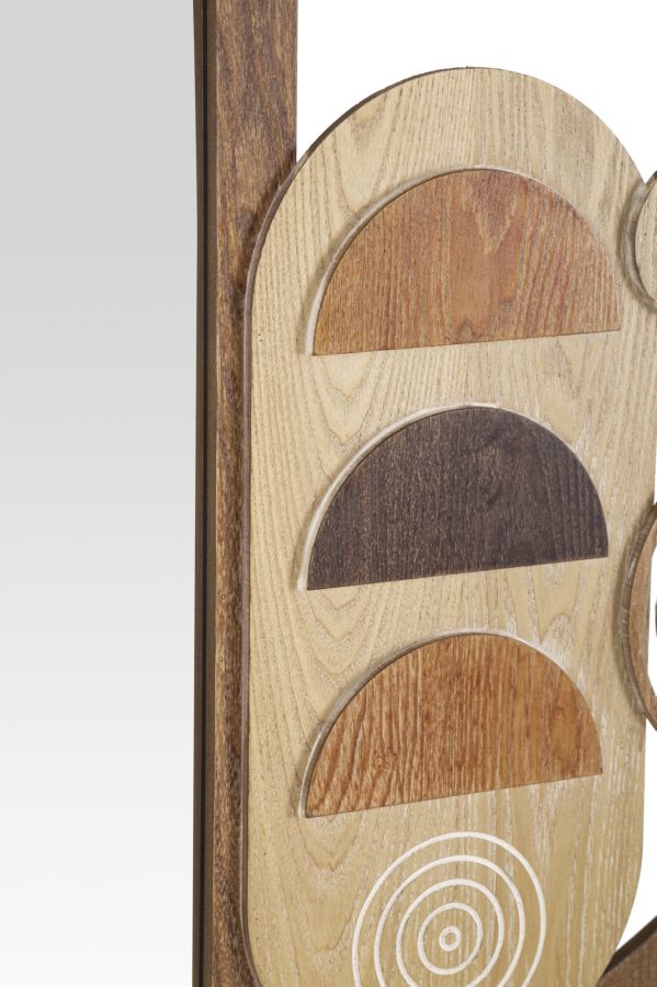 SPECCHIO DA MURO BLOCK CM Ø 80X3