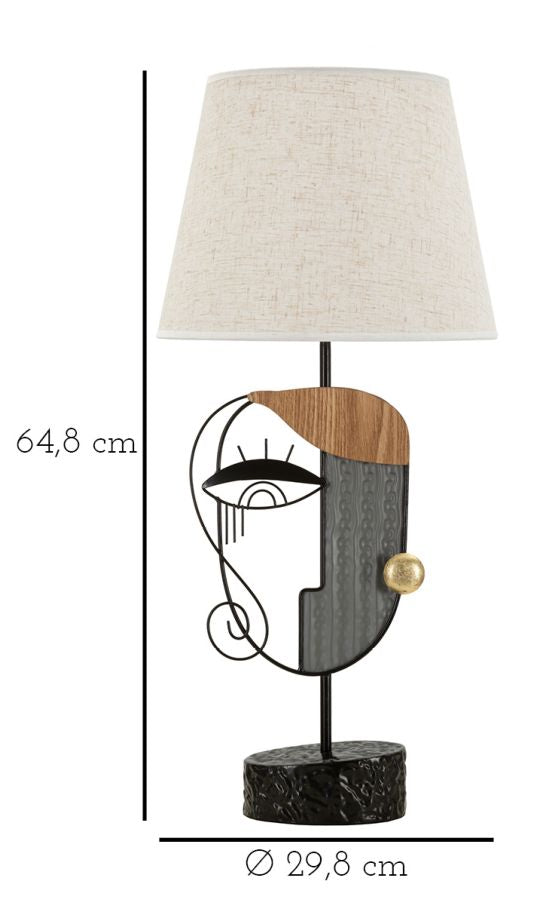 LAMPADA DA TAVOLO PICASSY CM Ø 29