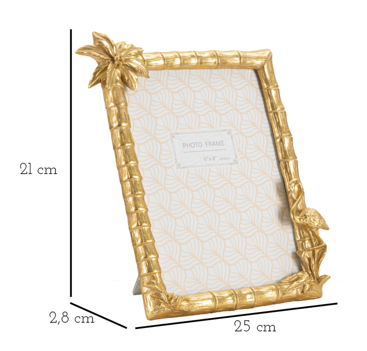 CORNICE FLAMINGO CM 25X2,8X21 (MISURA INTERNA CM 15X20)