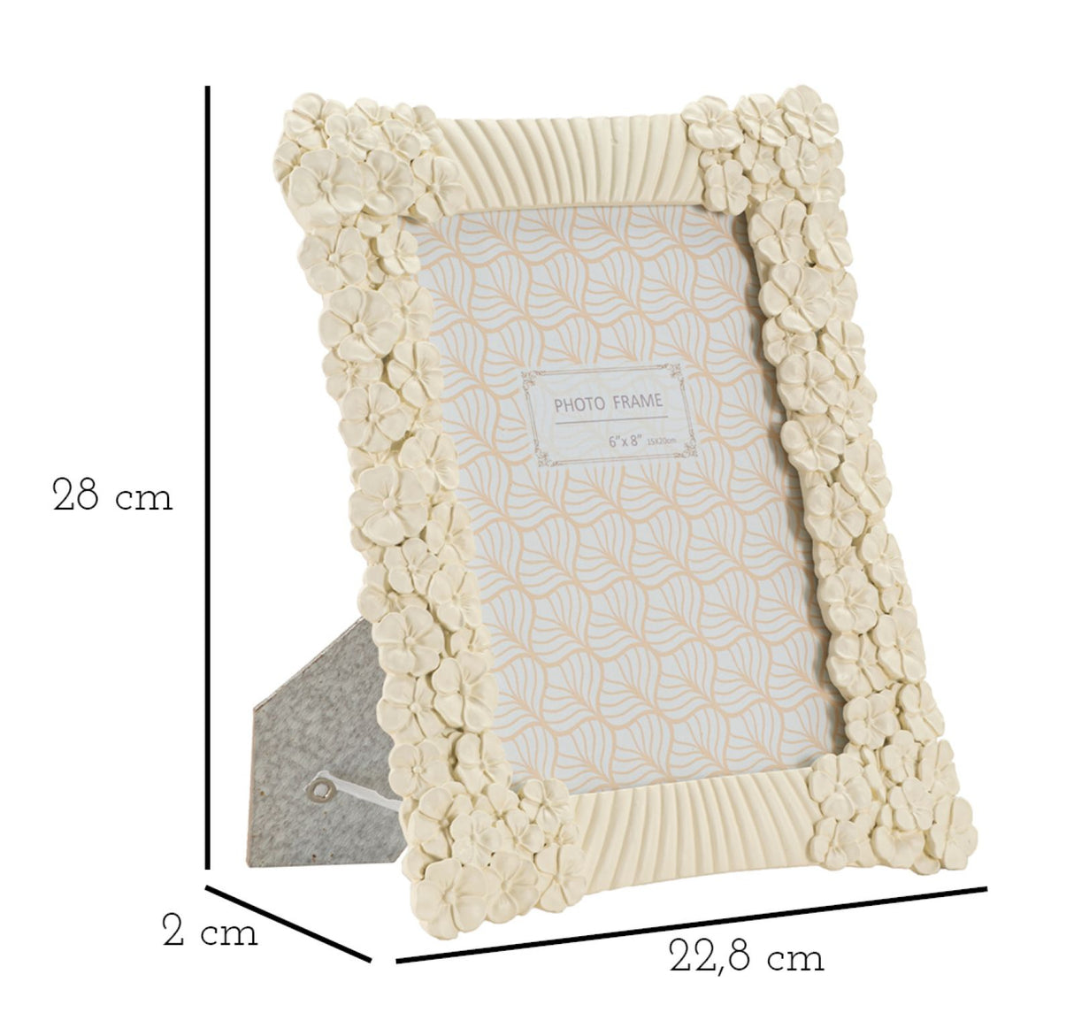 CORNICE CEMPAK CM 22,8X2X28 (MISURA INTERNA CM 15X20)