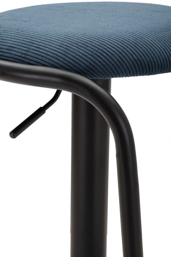 SGABELLO BAR DESTINY NAVY CM Ø 41X61-83