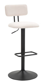 SGABELLO BAR LIGHT BIANCO CM 41X47