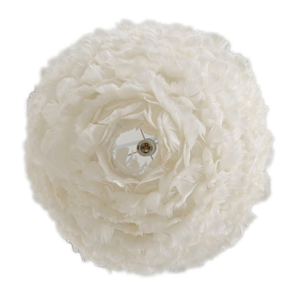 LAMPADARIO FEATHER CM Ø 60X30 (altezza con filo cm 110)